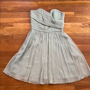 J Crew Strapless Dress in Mint